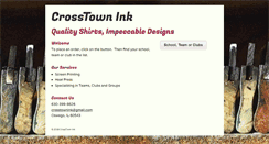 Desktop Screenshot of crosstownink.com